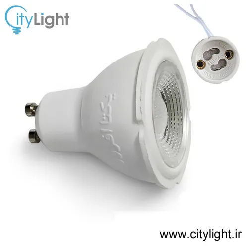 لامپ ال ای دی هالوژن 8 وات یکتا افروز سوکت GU10