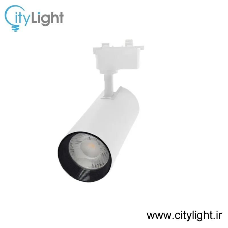 چراغ ریلی 30 وات COB بدنه سفیدBLACK LIGHT gallery0
