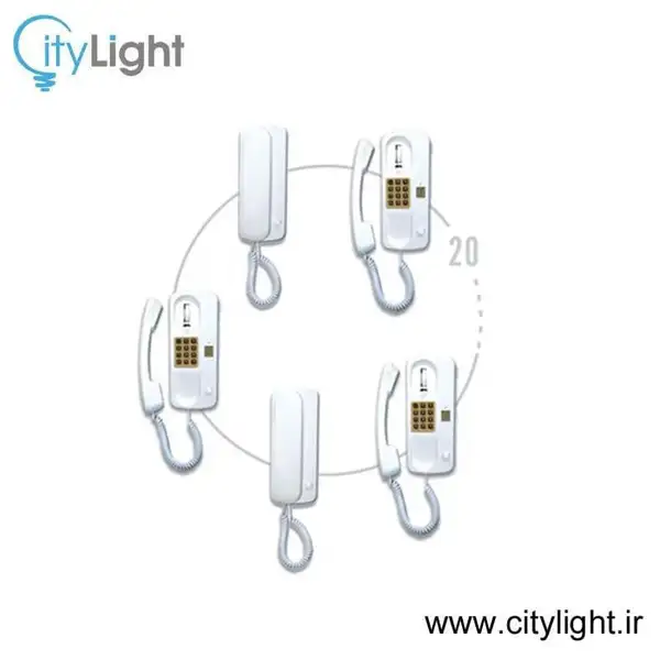 گوشی صوتی ارتباط داخلی 1-20 سیماران