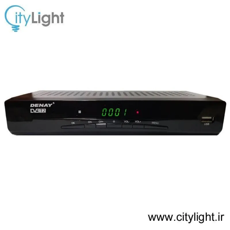 گیرنده دیجیتال HEVC DVBT2 دنای مدل STB1032H gallery0
