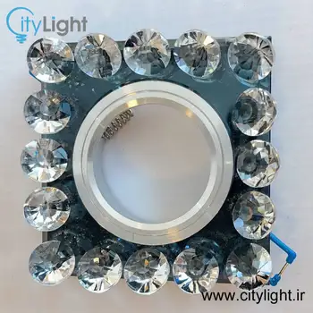 قاب هالوژن کریستالی SILVER مشکی