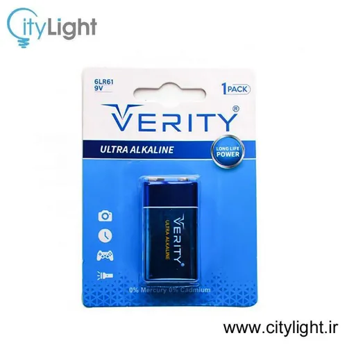 باتری 9V کتابی Super Heavy Duty برند VERITY