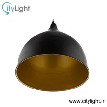 آویز ادیسونی تک شعله دیانا مشکی gallery1