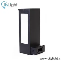 چراغ دیواری حیاطی 30 سانت مکعب مستطیل gallery0