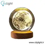 چراغ خواب گوی شیشه ای 3D thumb 3