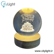 چراغ خواب گوی شیشه ای 3D gallery5