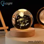 چراغ خواب گوی شیشه ای 3D thumb 8