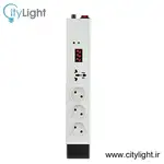 محافظ دیجیتال چهار خانه با تبدیل بدون ارت مدل رونیکس بهداد الکتریک thumb 1