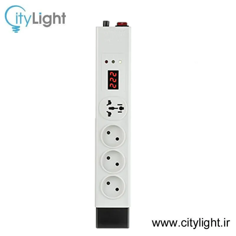 محافظ دیجیتال چهار خانه با تبدیل بدون ارت مدل رونیکس بهداد الکتریک gallery0