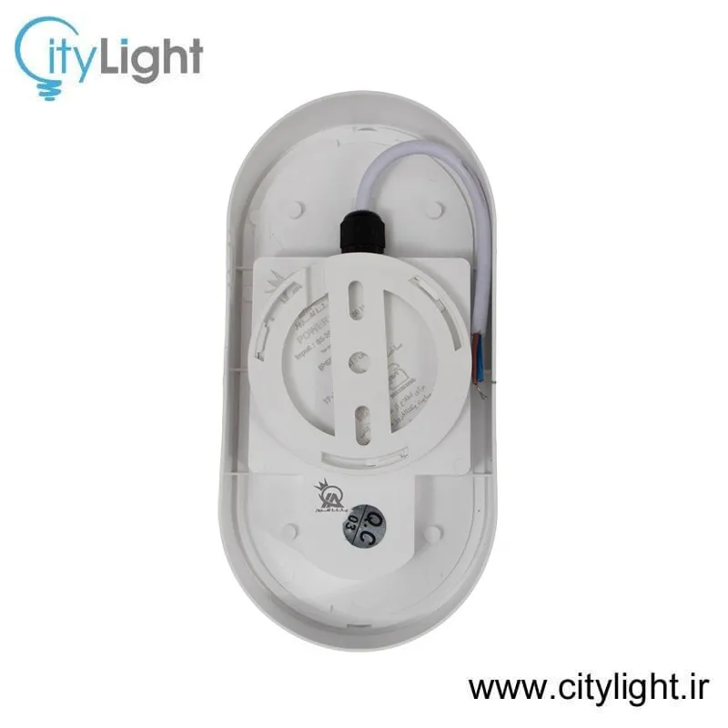 چراغ سقفی روکار بیضی 24 وات IP65(ضد رطوبت) یکتا افروز gallery2