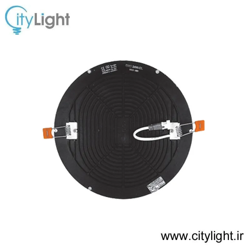 پنل اسلیم توکار گرد 24 وات نمانور آسیا gallery1