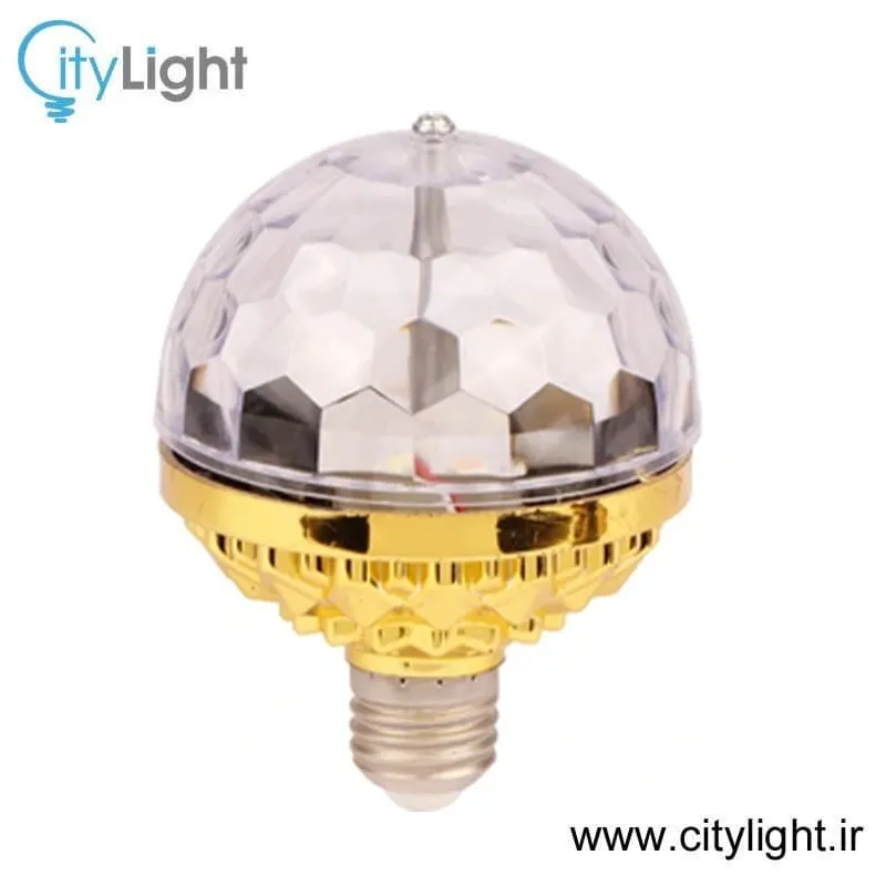 لامپ رقص نور گردان 6 وات RGB سرپیچ E27 gallery0