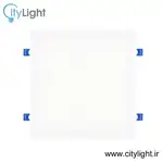 پنل اقتصادی توکار مربع 30 وات یکتا افروز thumb 1