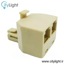 سوکت تلفن یک به دو نری gallery0