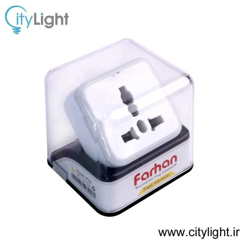 تبدیل 3 به 2 چراغ دار Farhan Electric F10 gallery1