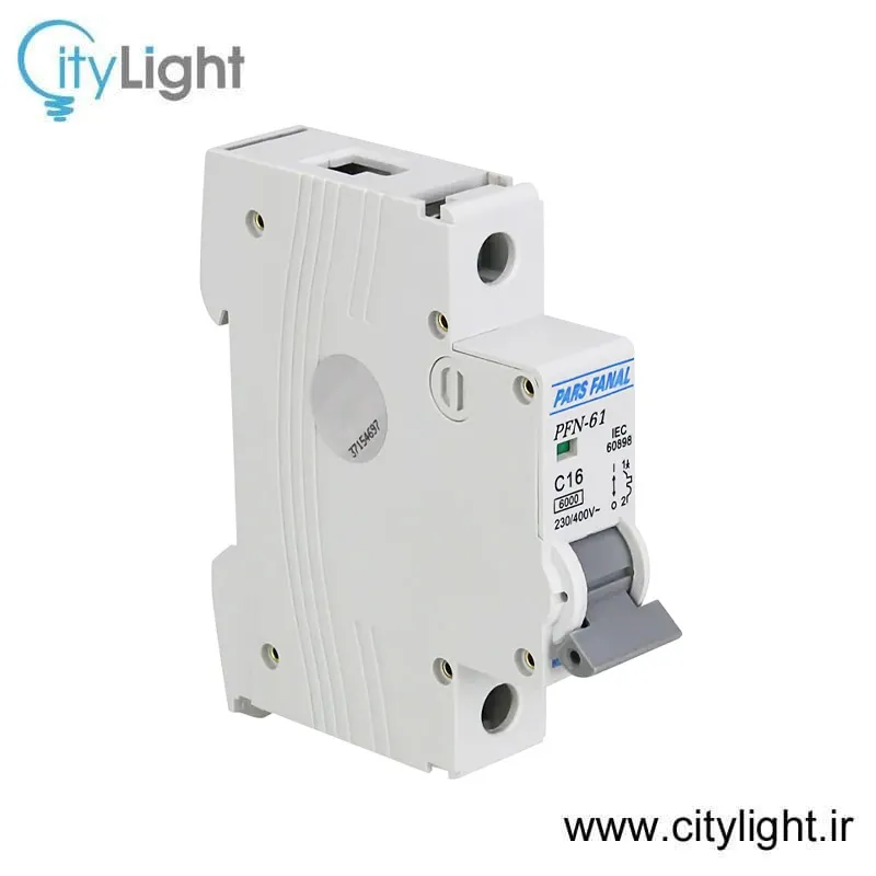 کلید مینیاتوری تک پل 16 آمپر پارس فانال مدل PFN-61 gallery0