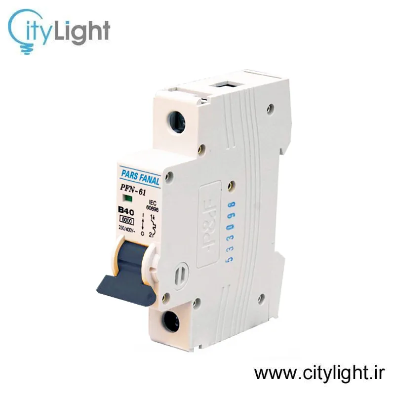کلید مینیاتوری تک پل 40 آمپر پارس فانال مدل PFN-61 gallery0