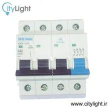 کلید مینیاتوری چهار پل 32 آمپر پارس فانال gallery0
