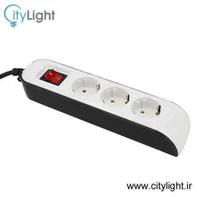 سه خانه کابل دار ارت دار پارت الکتریک gallery0