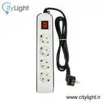 چهار خانه کابل دار ارت دار پارت الکتریک thumb 1