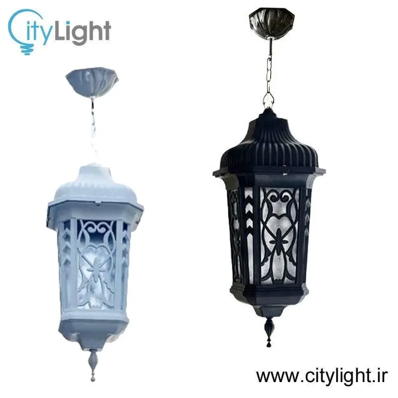 چراغ حیاطی آویز دوستان مدل ماهان gallery0