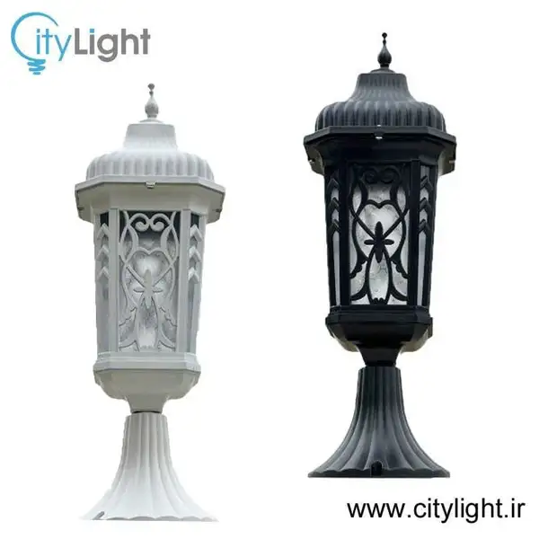 چراغ حیاطی سردری دوستان مدل ماهان
